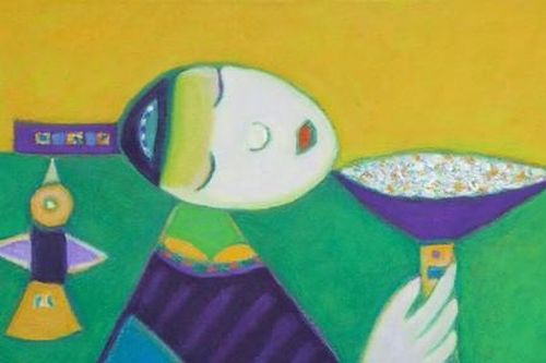 Vẻ đẹp Việt rực rỡ trong bộ tranh của Hoàng Phượng Vỹ