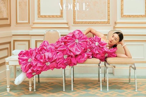 Bức ảnh chụp cô gái nằm dài ở Nhà Xanh gây tranh cãi