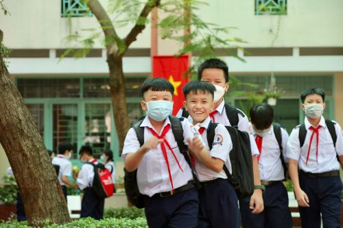 1,7 triệu học sinh TPHCM dự khai giảng năm học mới