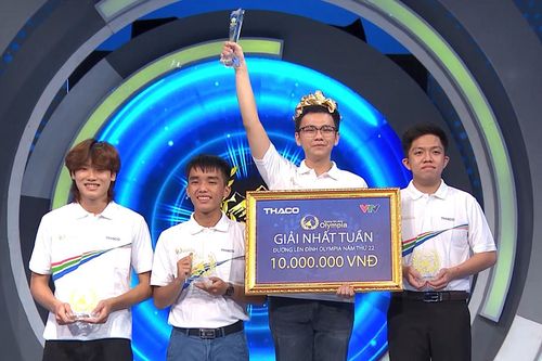 Nam sinh Gia Lai suýt soán ngôi kỷ lục tổng điểm cao nhất Đường lên đỉnh Olympia năm thứ 22
