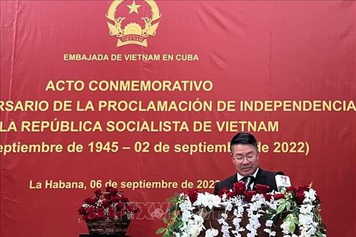 Long trọng kỷ niệm Quốc khánh 2/9 tại Cuba