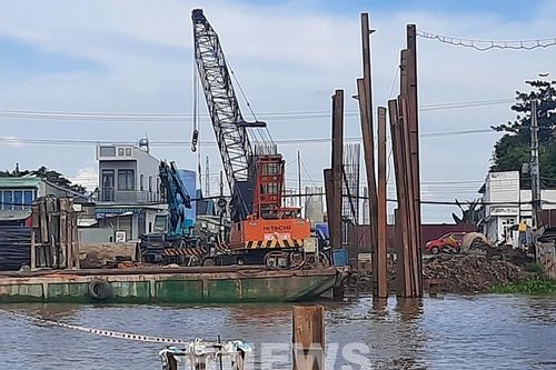 Dự án nối Quốc lộ 91 và tuyến tránh Long Xuyên chậm tiến độ