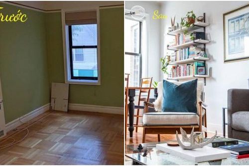 Cặp vợ chồng trẻ dành 3 năm tự tay cải tạo căn hộ cũ thành không gian sống đẹp lung linh