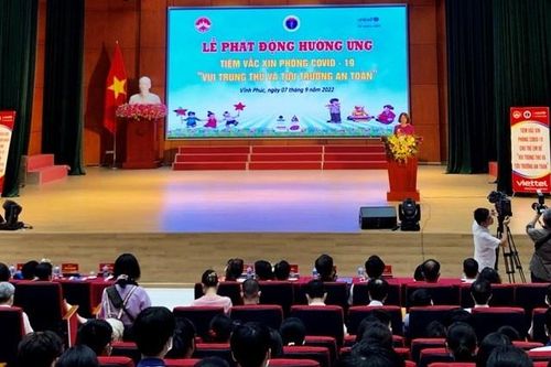 Vĩnh Phúc: Phát động chiến dịch tiêm vắc xin phòng, chống Covid-19