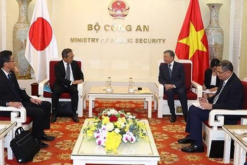 Tăng cường hợp tác toàn diện giữa Bộ Công an Việt Nam và các cơ quan hữu quan Nhật Bản
