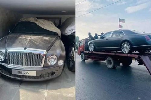 Siêu sang Bentley Mulsanne bị trộm mang ra nước ngoài vẫn tìm thấy nhờ định vị