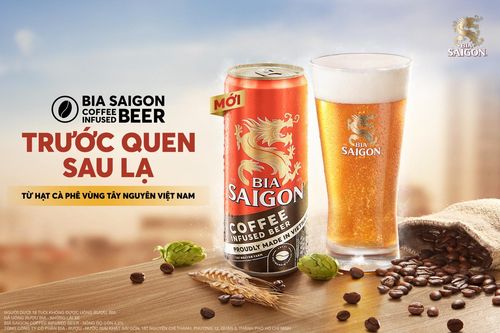 Bia Saigon ra mắt dòng bia vị cà phê đầu tiên tại Việt Nam