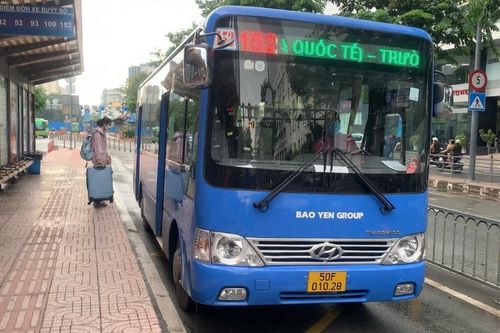Thêm tuyến xe buýt đưa đón hành khách đến sân bay Tân Sơn Nhất từ 13/9