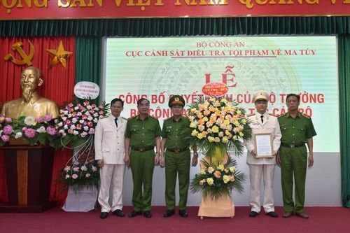 2 tân Phó Cục trưởng Cảnh sát điều tra tội phạm ma túy là ai?