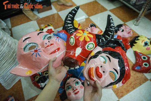 Mặt nạ giấy bồi: Đồ chơi Trung thu gợi nhớ nhiều ký ức