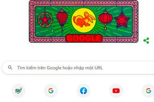 Google đổi logo nhân dịp Trung thu