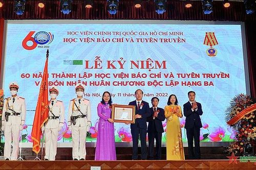 Học viện Báo chí và Tuyên truyền kỷ niệm 60 năm ngày thành lập