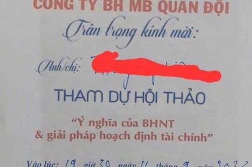 Nhóm người lén lút 'mời' người dân Hà Tĩnh dự hội thảo bảo hiểm trong đêm