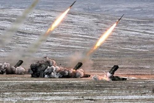 'Hỏa thần' TOS-1A khai hỏa dữ dội đáp trả cuộc phản công của Ukraine tại Kharkiv