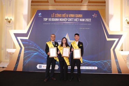 FPT IS thắng lớn với ba giải thưởng Top 10 doanh nghiệp công nghệ thông tin