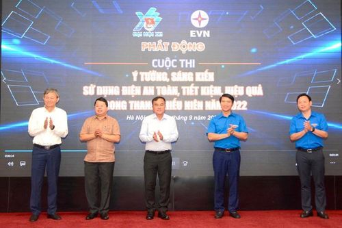 Phát động cuộc thi 'Ý tưởng, sáng kiến sử dụng điện tiết kiệm, an toàn, hiệu quả trong thanh thiếu niên' năm 2022