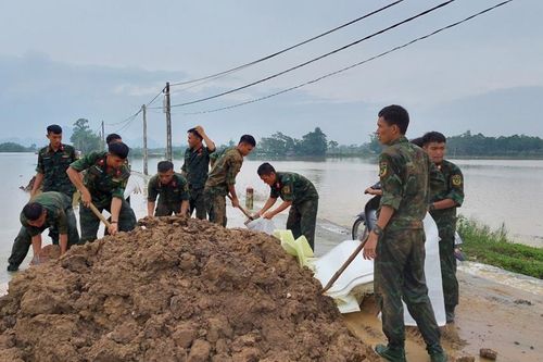 Huyện Chương Mỹ: Lũ rút nhanh, tập trung ổn định cuộc sống cho người dân