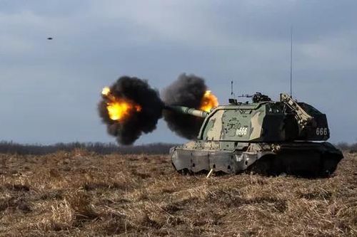 Nga công bố video hoạt động tác chiến của 2S19 Msta-S ở Ukraine