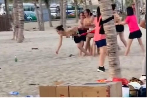 Xác minh clip nhóm nữ 'cởi đồ' chơi team building ở bãi biển TP Hạ Long
