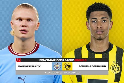 Man City vs Dortmund: Không thể cản Haaland