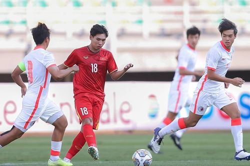 Tiền vệ Sông Lam Nghệ An tỏa sáng, giúp U20 Việt Nam thắng đậm trước U20 Hong Kong