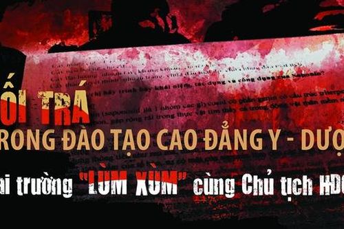 Dối trá trong đào tạo cao đẳng y - dược (10): Hai trường 'lùm xùm' chung một chủ tịch