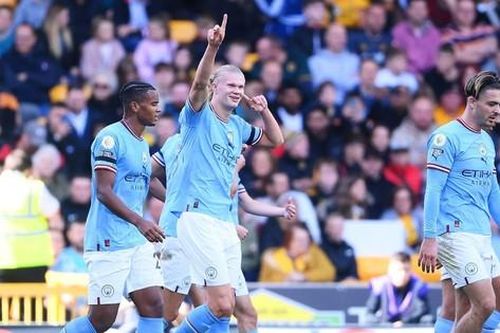 Erling Haaland đi vào lịch sử Ngoại hạng Anh trong ngày Man City đánh bại Wolves 3-0