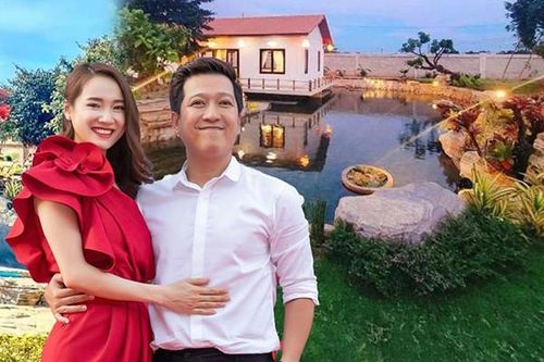 Biệt thự nghìn m2 'giống công viên' của vợ chồng Trường Giang - Nhã Phương