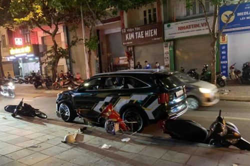 Tài xế ôtô tông 3 người bị thương rồi trốn khỏi hiện trường