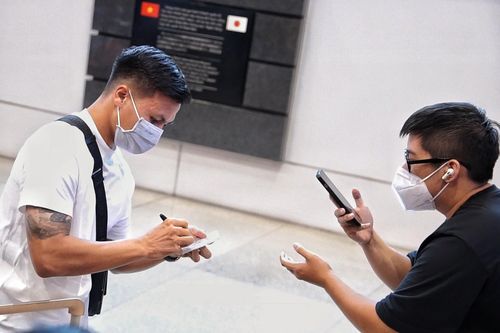 Quang Hải có mặt tại TP.HCM
