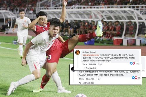 CĐV Indonesia tri ân U20 Việt Nam
