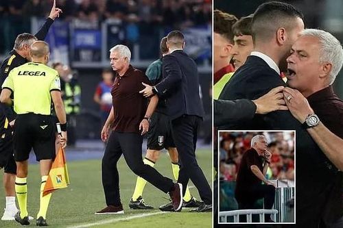 Mourinho cay cú đấu trọng tài, Roma lãnh đủ