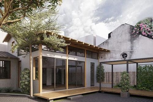 Ngôi nhà nghỉ dưỡng ven hồ Trúc Bạch gió lộng cả ngày, hồ bơi mát mẻ