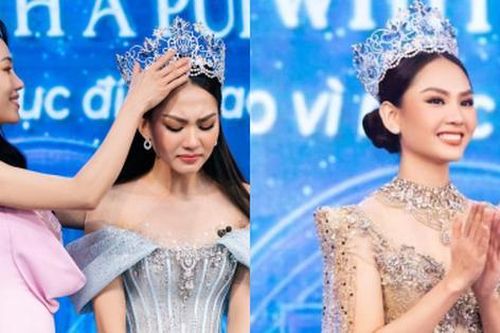 Chủ tịch Miss World Vietnam lên tiếng sau cuộc đấu giá vương miện của Mai Phương