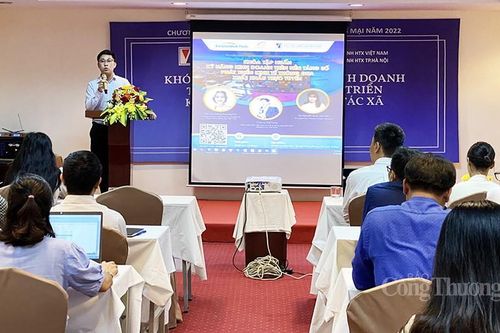 Trang bị kỹ năng kinh doanh trên nền tảng số cho hợp tác xã