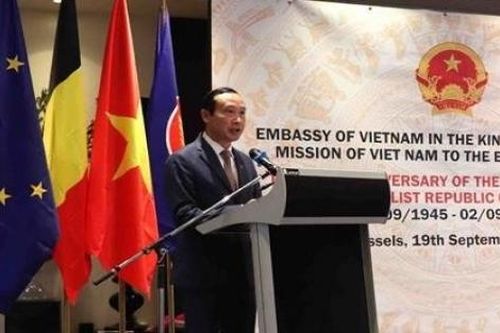 Long trọng kỷ niệm 77 năm Quốc khánh Việt Nam tại Bỉ