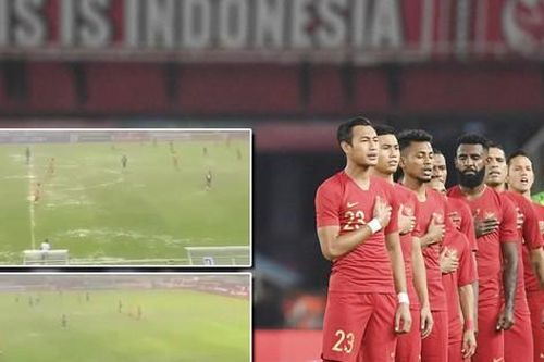 ĐT Indonesia dùng sân bóng 'cấp huyện' để đón đội bóng Trung Mỹ