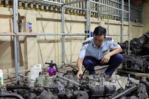 Hưng Yên thu giữ sản phẩm đồ điện và phụ tùng ô tô không rõ nguồn gốc
