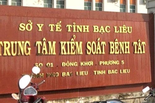 Kỷ luật cảnh cáo Giám đốc CDC Bạc Liêu