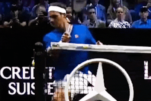 Cú đánh khó tin của Federer ở trận cuối sự nghiệp