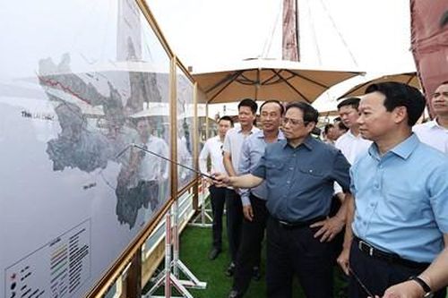 Thủ tướng Chính phủ Phạm Minh Chính khảo sát dự án, công trình trọng điểm tại Yên Bái