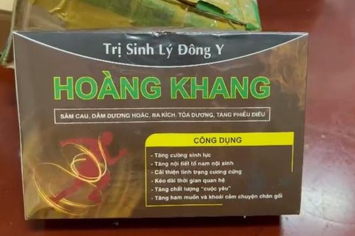 Đường dây sản xuất ma túy ngụy trang sản phẩm tăng cường sinh lực