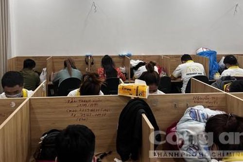 TPHCM: Triệt xóa 'động quỷ', bắt hơn 80 đối tượng chuyên gọi điện lừa tiền người dân