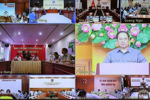 Thủ tướng triệu tập họp trực tuyến về khắc phục thiệt hại bão số 4
