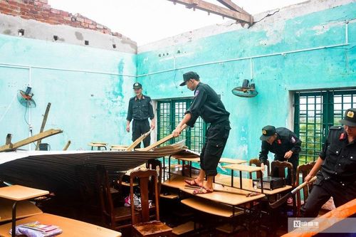 CSCĐ Trung bộ nhanh chóng khắc phục hậu quả sau bão số 4