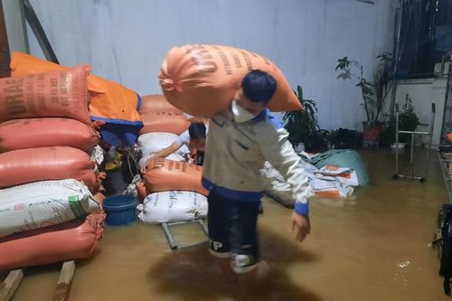 Mưa xối xả, Nghệ An di dời hàng trăm hộ dân trong đêm