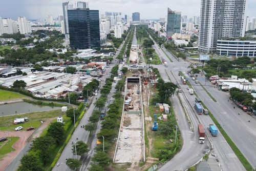Dự án xây hầm chui Nguyễn Văn Linh - Nguyễn Hữu Thọ bị yêu cầu dừng thi công