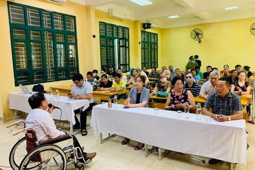 Quận Hoàng Mai: Phổ biến pháp luật, trợ giúp pháp lý cho người khuyết tật