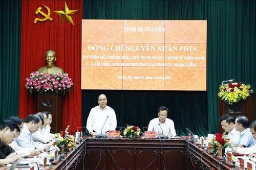 Chủ tịch nước: Phát huy tinh thần đoàn kết, quyết tâm để Hưng Yên phát triển toàn diện, bền vững