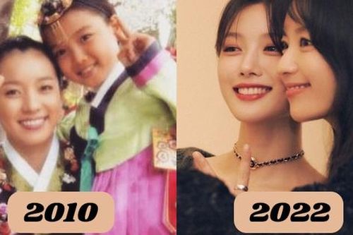 Sao nhí Kim Yoo Jung lột xác trong khung hình hội ngộ Han Hyo Joo sau 12 năm